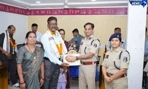 पुलिस कमिश्नरेट में सेवानिवृत्त अधिकारियों-कर्मचारियों को दी गई भावभीनी विदाई
