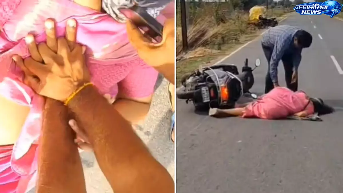 मुरैना में सड़क पर टीचर को आया हार्ट अटैक, दो युवकों के CPR से बची जान, वीडियो वायरल मुरैना में सड़क पर टीचर को आया हार्ट अटैक, दो युवकों के CPR से बची जान, वीडियो वायरल