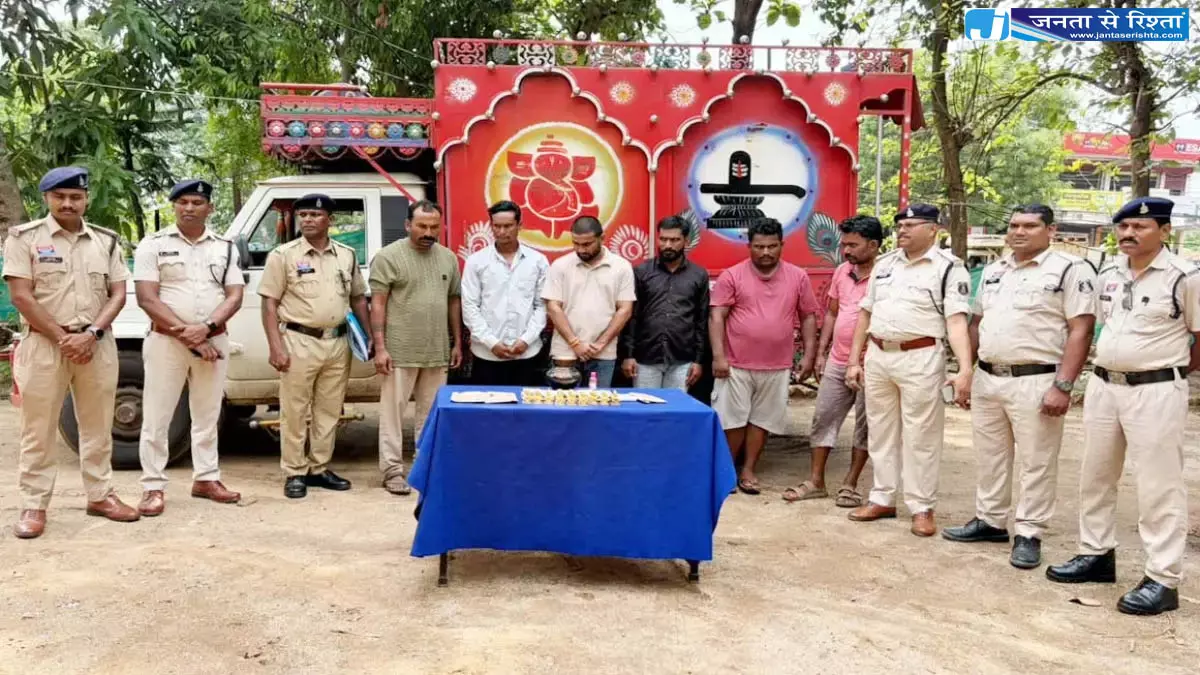 फर्जी साधुओं का गिरोह पकड़ाया, कांकेर में कर चुका था 5 लाख की ठगी फर्जी साधुओं का गिरोह पकड़ाया, कांकेर में कर चुका था 5 लाख की ठगी