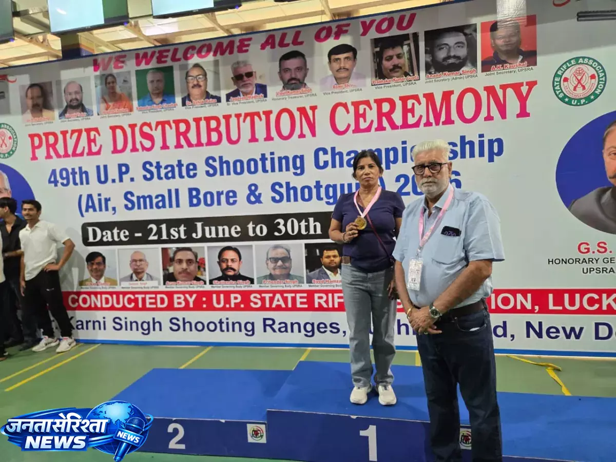Shooting में मंजू सिंह कुशवाहा का दबदबा, चौथी बार गोल्ड अपने नाम किया Shooting में मंजू सिंह कुशवाहा का दबदबा, चौथी बार गोल्ड अपने नाम किया