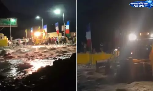 Himachal: लाहौल-स्पीति में जिस्पा के पास बादल फटने से बाढ़