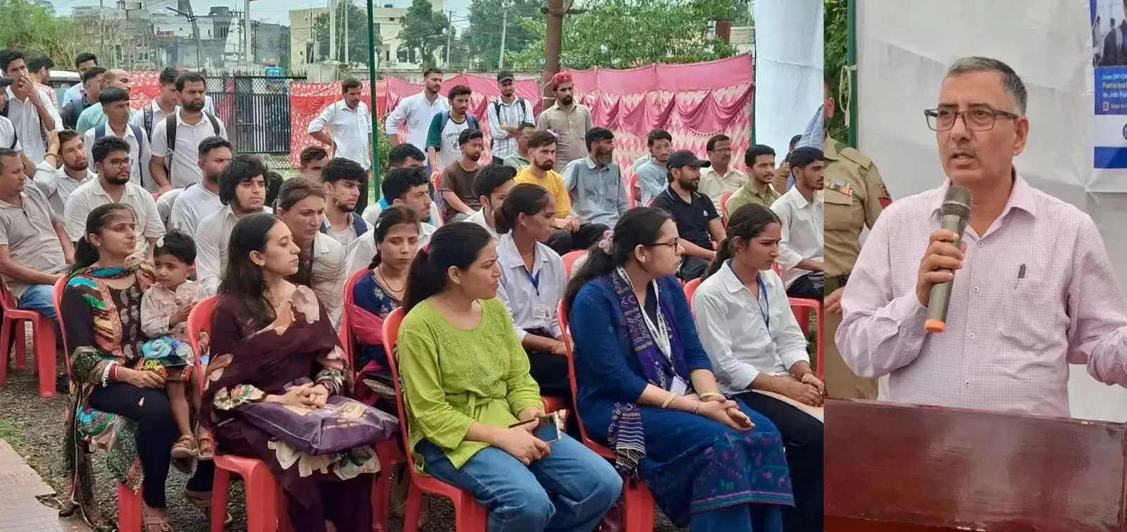 Kathua: मेगा जॉब फेयर में बड़ी संख्या में पहुंचे युवा Kathua: मेगा जॉब फेयर में बड़ी संख्या में पहुंचे युवा