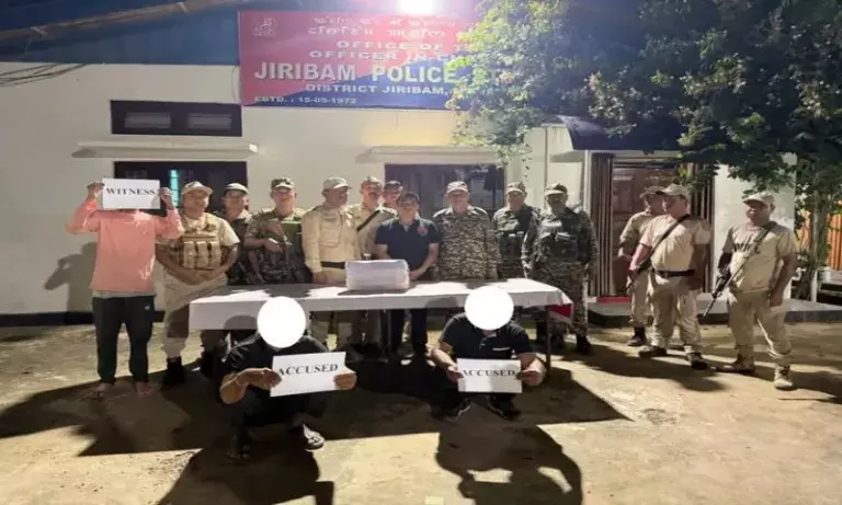 Manipur: जिरीबाम में तीन लोग गिरफ्तार, 5 किलो अफीम जब्त