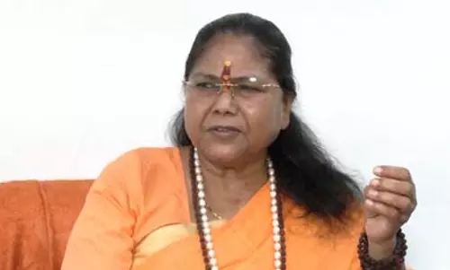 साध्वी निरंजन ज्योति बोलीं- राम मंदिर के चढ़ावे में गबन से पहुंची चोट, सभी रामभक्त आहत, जांच पर जताया भरोसा साध्वी निरंजन ज्योति बोलीं- राम मंदिर के चढ़ावे में गबन से पहुंची चोट, सभी रामभक्त आहत, जांच पर जताया भरोसा