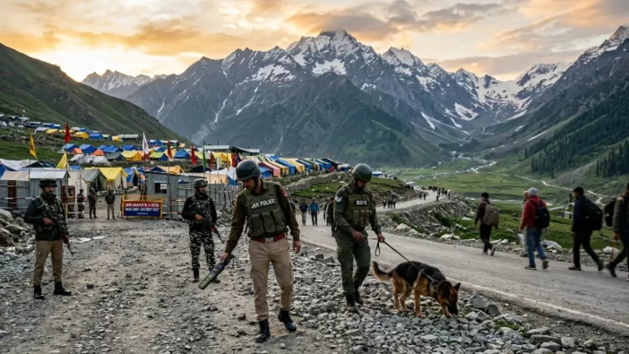 Jammu: 3 जुलाई से अमरनाथ यात्रा शुरू, जम्मू बेस कैंप पर श्रद्धालुओं का सैलाब Jammu: 3 जुलाई से अमरनाथ यात्रा शुरू, जम्मू बेस कैंप पर श्रद्धालुओं का सैलाब