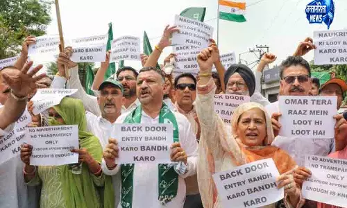 Jammu and Kashmir में नौकरी नीति पर राजनीतिक विवाद बढ़ा