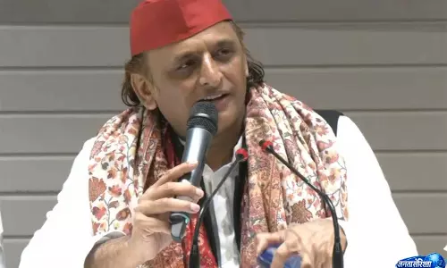 राम मंदिर दान विवाद पर अखिलेश यादव का BJP पर हमला राम मंदिर दान विवाद पर अखिलेश यादव का BJP पर हमला
