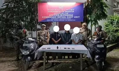 Manipur सीरियल ग्रेनेड हमले: PREPAK के तीन कैडर गिरफ्तार Manipur सीरियल ग्रेनेड हमले: PREPAK के तीन कैडर गिरफ्तार