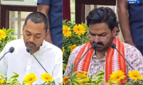 पवन सिंह, निशांत ने संभाला पदभार पवन सिंह, निशांत ने संभाला पदभार