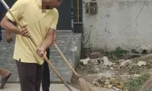 Ghaziabad  में स्वच्छता नियम तोड़ने पर नगर निगम का एक्शन