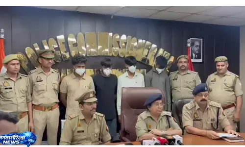 Sector--49 पुलिस की कार्रवाई, चार बदमाश गिरफ्तार Sector--49 पुलिस की कार्रवाई, चार बदमाश गिरफ्तार