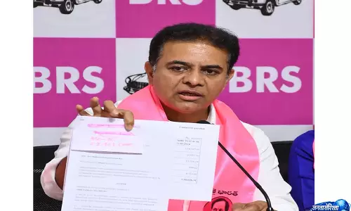 केटी रामा राव ने तेलंगाना के CM रेवंत रेड्डी को खुली सार्वजनिक बहस की चुनौती दी केटी रामा राव ने तेलंगाना के CM रेवंत रेड्डी को खुली सार्वजनिक बहस की चुनौती दी