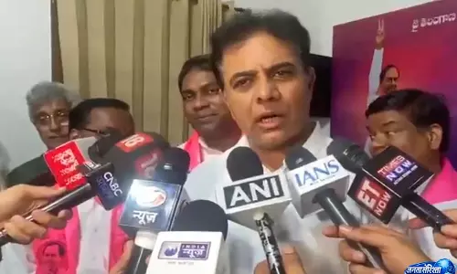 केटी रामा राव ने SIR पर चुनाव आयोग से पारदर्शिता की मांग की, सुप्रीम कोर्ट के दखल का किया ज़िक्र केटी रामा राव ने SIR पर चुनाव आयोग से पारदर्शिता की मांग की, सुप्रीम कोर्ट के दखल का किया ज़िक्र