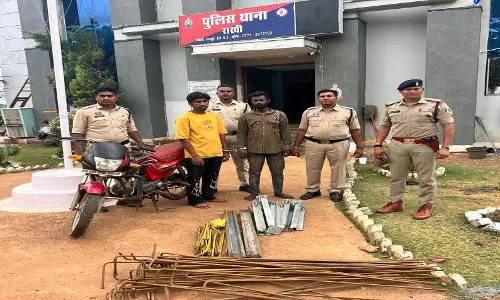 नवा रायपुर में केबल और लोहे की चोरी का बड़ा खुलासा, 2 शातिर चोर गिरफ्तार