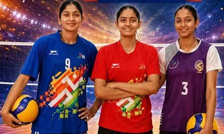 भारत की अंडर-18 महिला वॉलीबॉल टीम में गुजरात की 3 खिलाड़ी शामिल