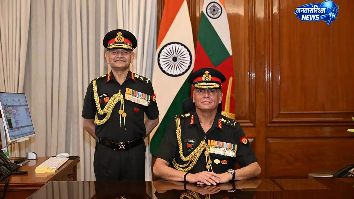 Delhi : जनरल धीरज सेठ ने 31वें आर्मी चीफ के रूप में संभाला पद Delhi : जनरल धीरज सेठ ने 31वें आर्मी चीफ के रूप में संभाला पद