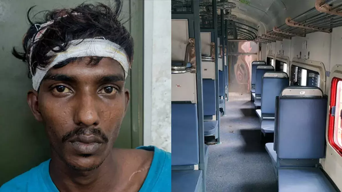 AC कोच में चोरी कर कूदने वाला आरोपी वेट्टा अभिजीत दबोचा गया AC कोच में चोरी कर कूदने वाला आरोपी वेट्टा अभिजीत दबोचा गया