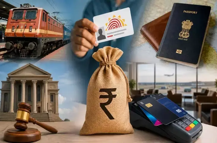 New Delhi: नई व्यवस्था लागू, पासपोर्ट शुल्क और ट्रेन जुर्माना बढ़ा, ईंधन बिक्री पर राहत New Delhi: नई व्यवस्था लागू, पासपोर्ट शुल्क और ट्रेन जुर्माना बढ़ा, ईंधन बिक्री पर राहत