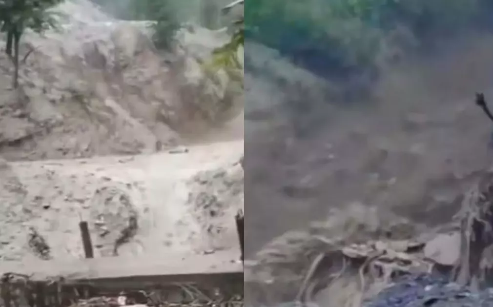 Doda: डोडा के भलेसा में बादल फटने से तबाही, अचानक बाढ़ से रास्ते ठप Doda: डोडा के भलेसा में बादल फटने से तबाही, अचानक बाढ़ से रास्ते ठप