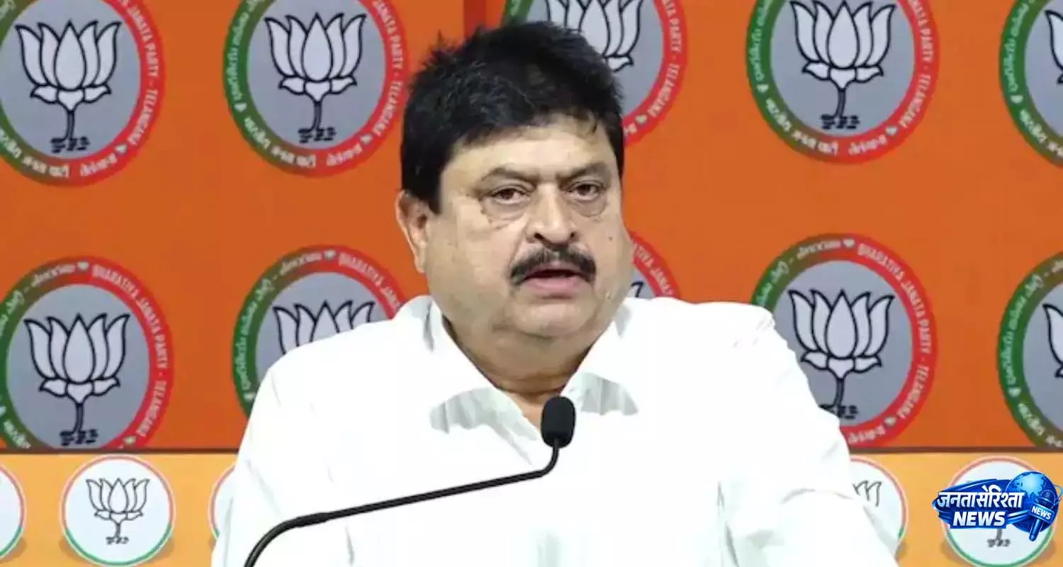 नितिन नवीन पर टिप्पणी को लेकर रेवंत रेड्डी पर BJP का हमला नितिन नवीन पर टिप्पणी को लेकर रेवंत रेड्डी पर BJP का हमला