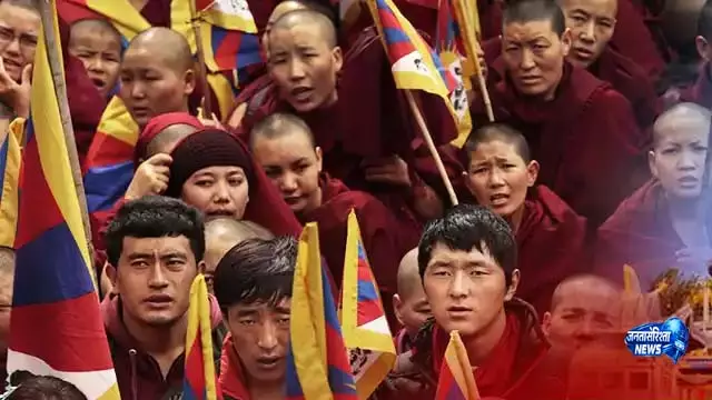 Gangtok में तिब्बती समुदाय का विरोध, चीन के ‘जातीय एकता कानून’ पर जताई आपत्ति