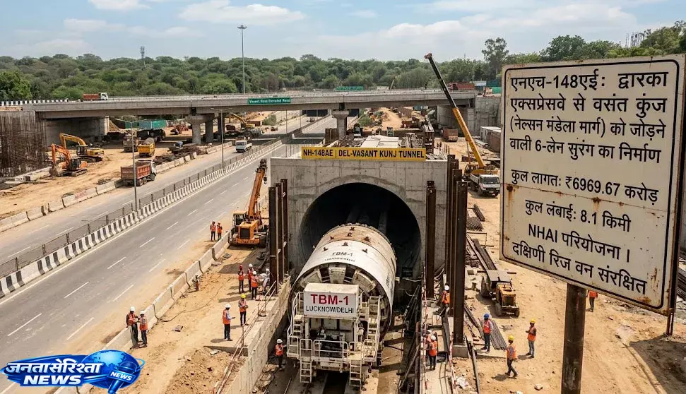 Central Government की बड़ी सौगात, दिल्ली में बनेगी अत्याधुनिक टनल परियोजना Central Government की बड़ी सौगात, दिल्ली में बनेगी अत्याधुनिक टनल परियोजना