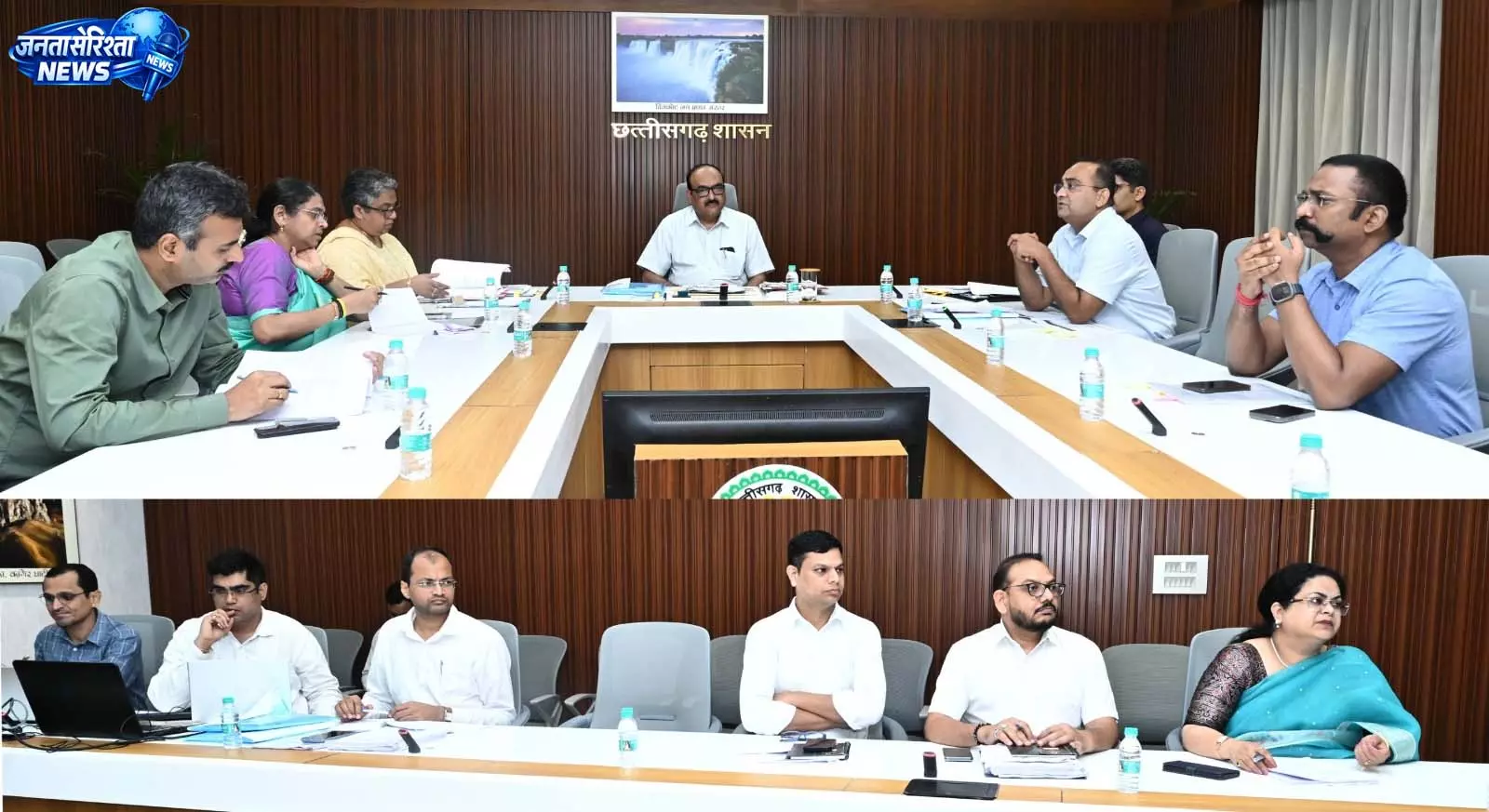 मुख्य सचिव की अध्यक्षता में उच्चस्तरीय बैठक संपन्न मुख्य सचिव की अध्यक्षता में उच्चस्तरीय बैठक संपन्न