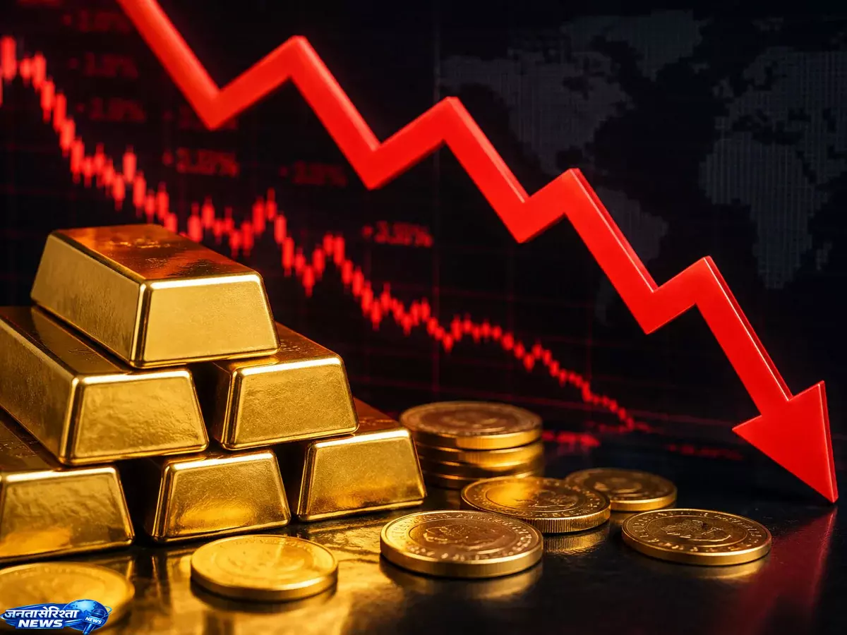 Gold में बड़ा क्रैश, निवेशकों के सामने बड़ा सवाल Gold में बड़ा क्रैश, निवेशकों के सामने बड़ा सवाल