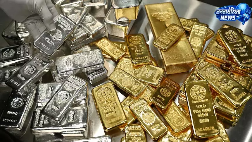 Gold -silver ने लगाया अचानक बड़ा उछाल Gold -silver ने लगाया अचानक बड़ा उछाल
