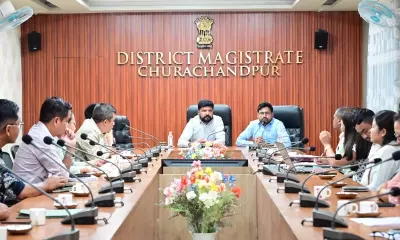 Manipur: केंद्र ने 39 मुख्य प्रदर्शन संकेतकों को बढ़ावा देने के लिए चुराचांदपुर के विकास की समीक्षा Manipur: केंद्र ने 39 मुख्य प्रदर्शन संकेतकों को बढ़ावा देने के लिए चुराचांदपुर के विकास की समीक्षा