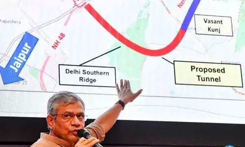 Delhi में 8 किमी भूमिगत सुरंग को मंजूरी Delhi में 8 किमी भूमिगत सुरंग को मंजूरी