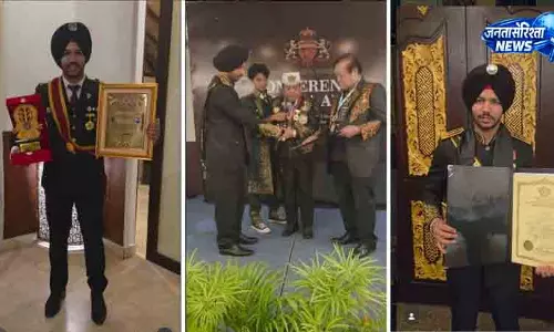 Gurdaspur के अमृतबीर सिंह को शाही उपाधि से सम्मानित किया Gurdaspur के अमृतबीर सिंह को शाही उपाधि से सम्मानित किया