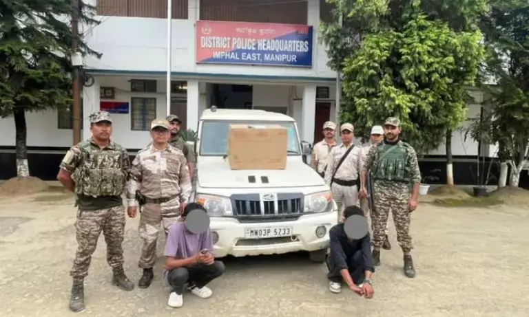 Manipur: सुरक्षा ऑपरेशन में 2 kg से ज्यादा हेरोइन जब्त, दो PLA कैडर गिरफ्तार