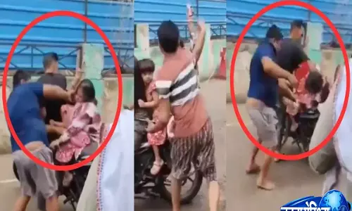 पारिवारिक विवाद में कानपुर की महिला और बच्चे पर दिनदहाड़े हमला, दो आरोपी गिरफ्तार