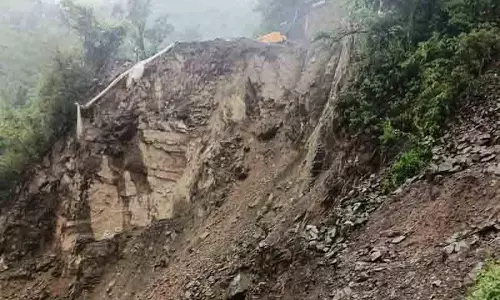 Shimla-मटौर राजमार्ग पर यातायात ठप