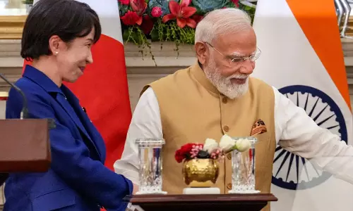 India-Japan रिश्तों में नया अंदाज, मोदी ने ताकाइची को कहा छोटी बहन India-Japan रिश्तों में नया अंदाज, मोदी ने ताकाइची को कहा छोटी बहन
