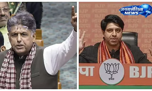 मनीष तिवारी के पोस्ट पर BJP ने कांग्रेस को घेरा मनीष तिवारी के पोस्ट पर BJP ने कांग्रेस को घेरा