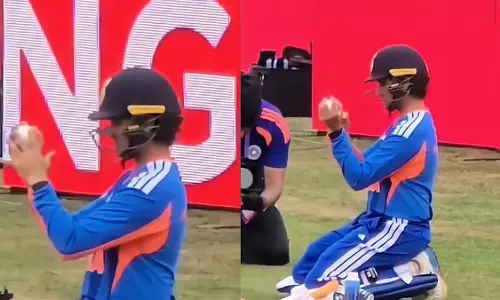इंग्लैंड के खिलाफ T20I से पहले अभिषेक शर्मा का अनोखा विज़ुअलाइजेशन अभ्यास वायरल