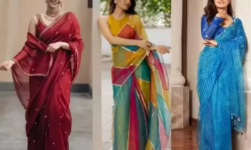 Style  और कंफर्ट का मेल, शिफॉन साड़ियों के 8 आकर्षक विकल्प