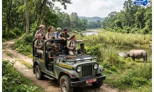 चितवन पार्क में मानसून के चलते एंट्री बंद चितवन पार्क में मानसून के चलते एंट्री बंद