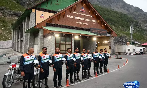 Indian Army की कॉर्प्स ऑफ़ सिग्नल्स डेयर डेविल्स ने अटल टनल पर नया विश्व रिकॉर्ड बनाने की कोशिश की