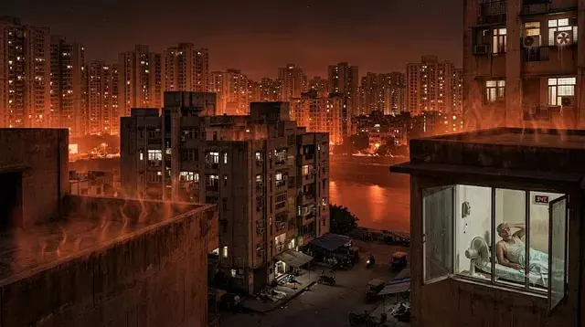 शहरीकरण और जलवायु परिवर्तन के बीच शहरों में बढ़ रही रात की गर्मी शहरीकरण और जलवायु परिवर्तन के बीच शहरों में बढ़ रही रात की गर्मी