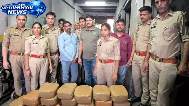 धर्म नगरी में गांजा तस्करी पर बड़ी कार्रवाई, 130 किलो अवैध गांजा बरामद
