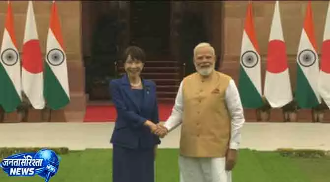 पीएम मोदी-जापानी पीएम के बीच शिखर वार्ता पीएम मोदी-जापानी पीएम के बीच शिखर वार्ता
