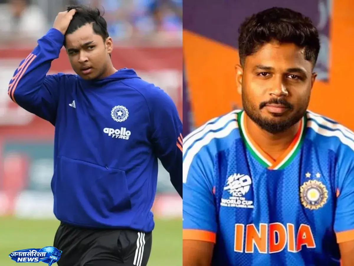 Team कॉम्बिनेशन पर चर्चा, सूर्यवंशी और सैमसन को लेकर बयान वायरल Team कॉम्बिनेशन पर चर्चा, सूर्यवंशी और सैमसन को लेकर बयान वायरल