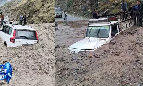 किन्नौर में NH-5 भूस्खलन के बाद फिर खुला