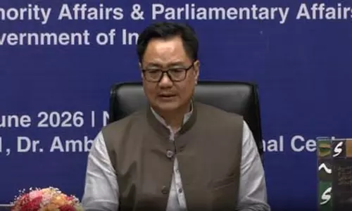 मल्लिकार्जुन खड़गे को फिर से राज्यसभा में नेता प्रतिपक्ष बनने पर किरेन रिजिजू ने दी बधाई मल्लिकार्जुन खड़गे को फिर से राज्यसभा में नेता प्रतिपक्ष बनने पर किरेन रिजिजू ने दी बधाई