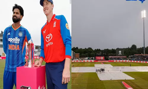IND vs ENG, दूसरा T20: क्या मैनचेस्टर में मैच के दौरान बारिश खलल डालेगी? मौसम संबंधी अपडेट देखें IND vs ENG, दूसरा T20: क्या मैनचेस्टर में मैच के दौरान बारिश खलल डालेगी? मौसम संबंधी अपडेट देखें