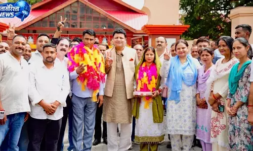 धर्मशाला पंचायत समिति पर भी भाजपा का कब्जा, आलोक बने BDC चेयरमैन धर्मशाला पंचायत समिति पर भी भाजपा का कब्जा, आलोक बने BDC चेयरमैन