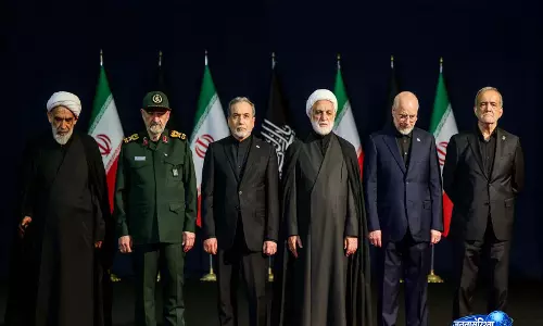 ईरान के शीर्ष अधिकारी Ayatollah Ali Khamenei को अंतिम श्रद्धांजलि देने के लिए एक साथ आए ईरान के शीर्ष अधिकारी Ayatollah Ali Khamenei को अंतिम श्रद्धांजलि देने के लिए एक साथ आए